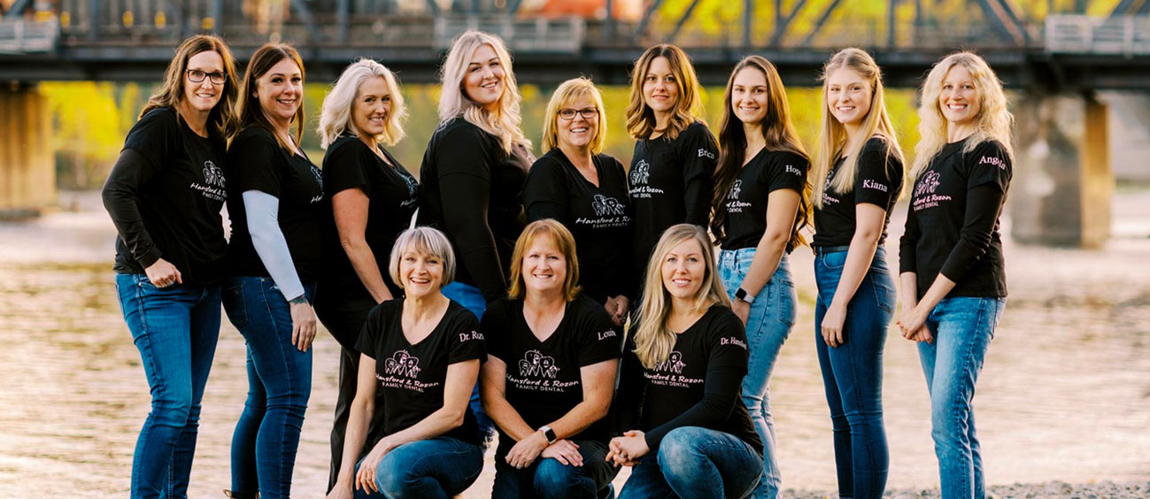 The team at Hansford & Rozon Family Dental